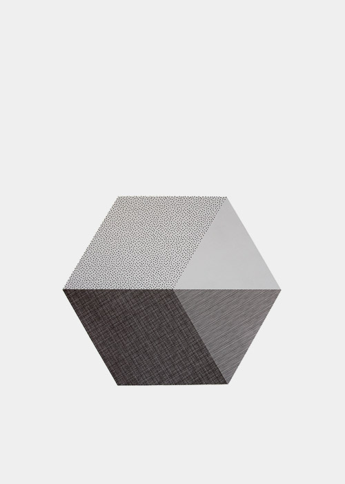Polygon Placemat - Concrete